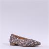Paul Green Pointed Low Heel Ballet Flat - Animal Print